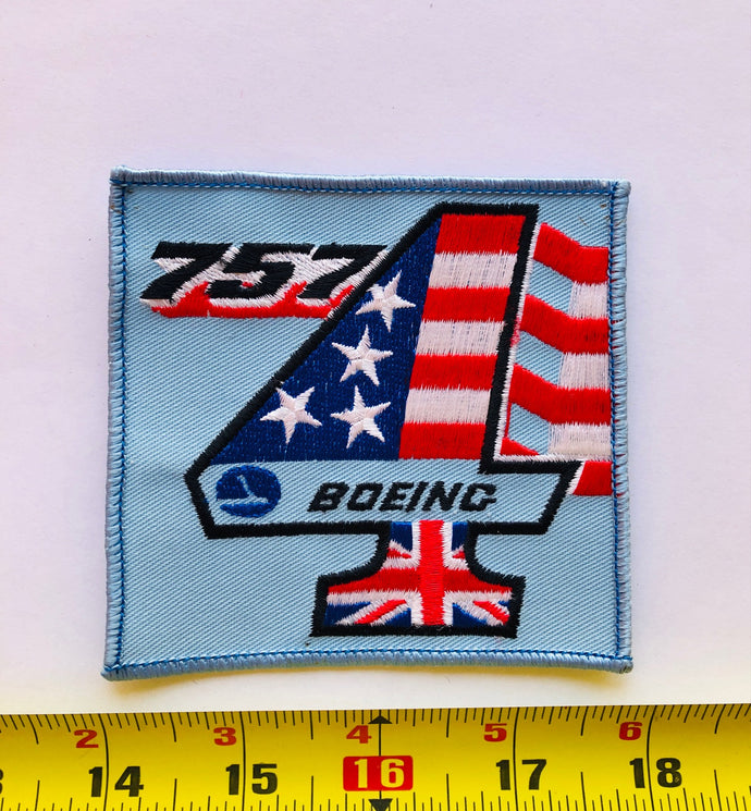 Vintage Boeing 757 Airline Patch
