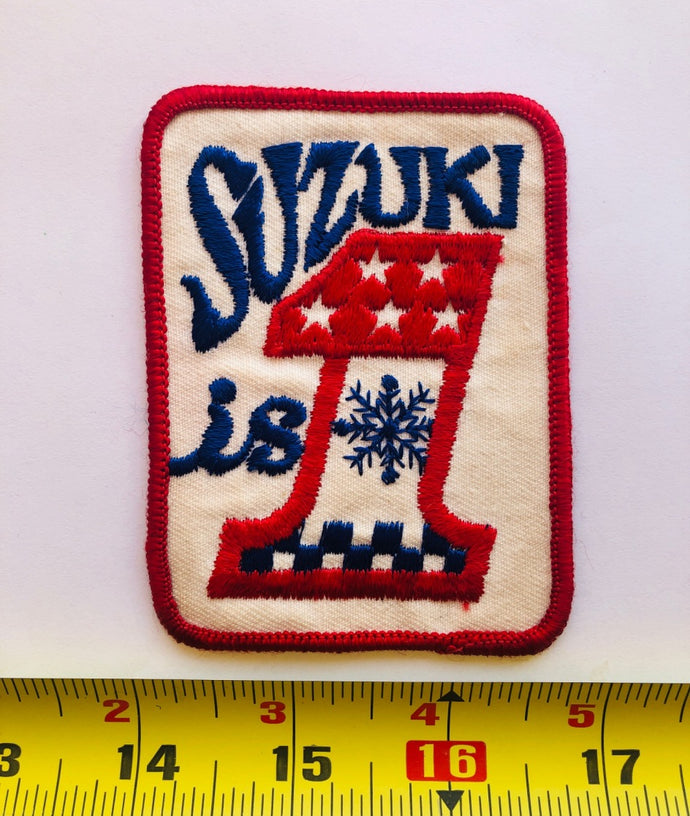 Suzuki no. 1 Vintage Patch
