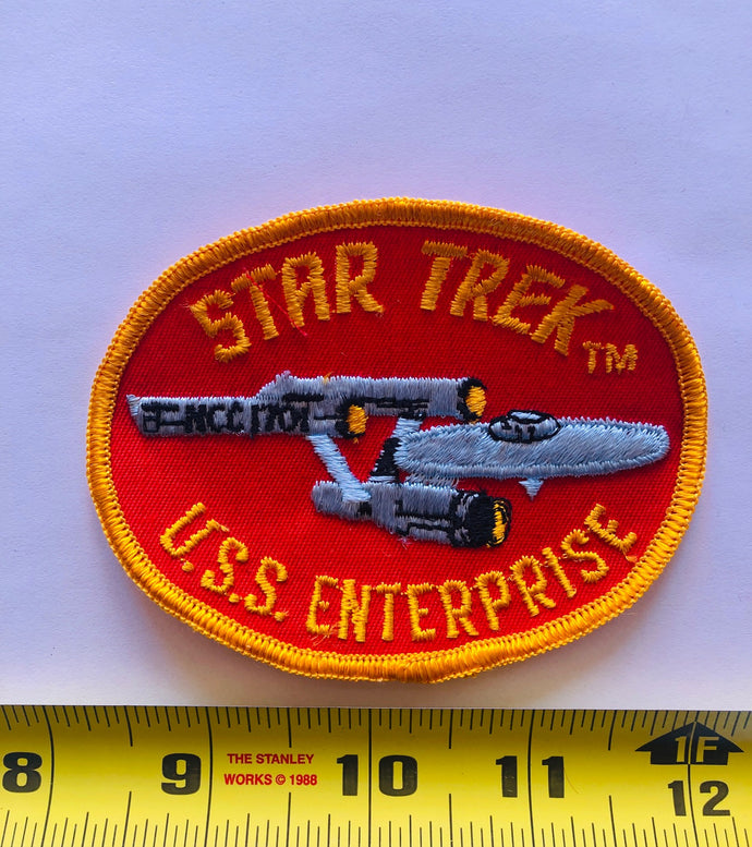 Star Trek USS Enterprise Vintage Patch