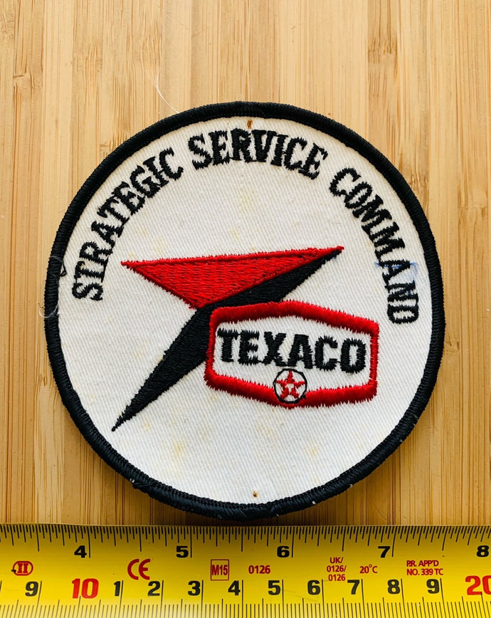 Vintage Texaco Strategic Service Command Patch