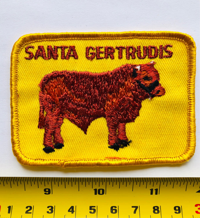 Vintage Santa Gertrudis Cow Patch