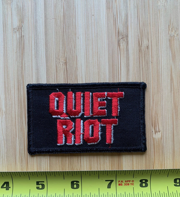 Quiet Riot Vintage Patch