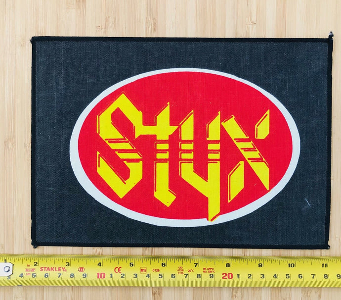 Styx Vintage Back Patch