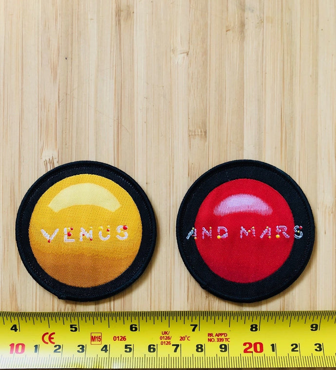 Wings Venus And Mars  Patch Set