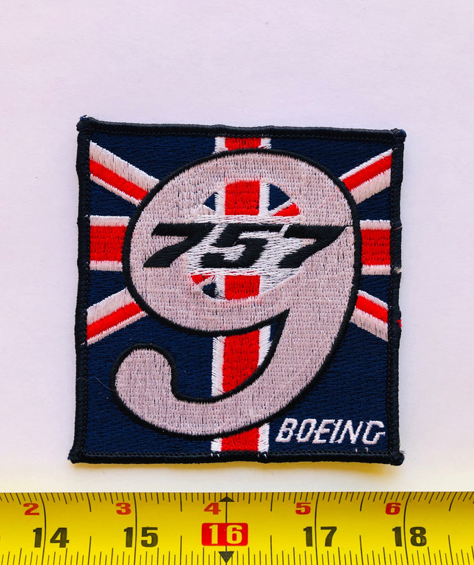 9 Boeing 757 Airline Vintage Patch