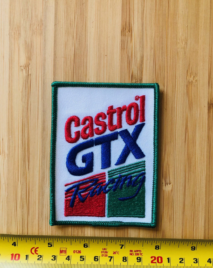 Vintage Castrol GTX Racing  Patch
