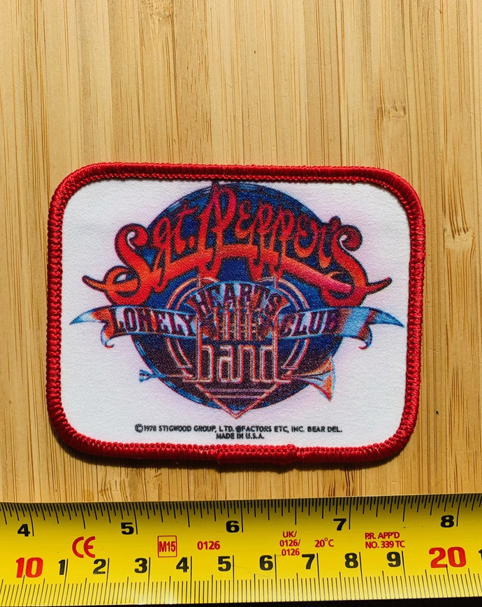Beatles Sgt. Peppers Lonely Heart Club Band Vintage Patch