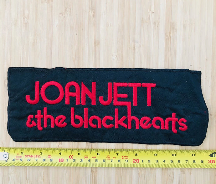 Joan Jett & The Blackhearts Vintage Back Patch