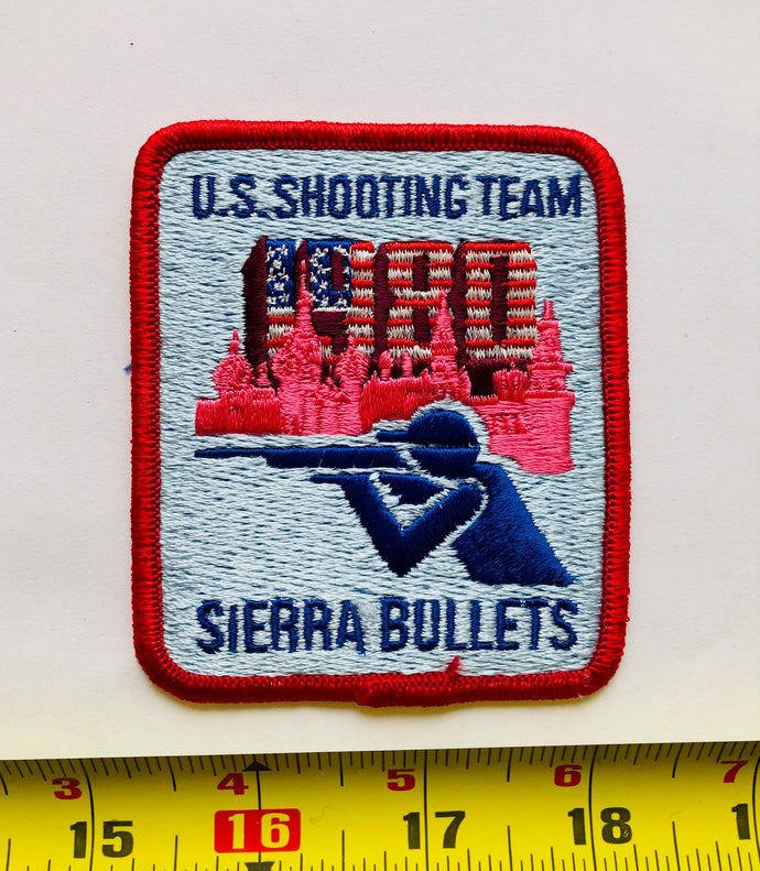 Sierra Bullets U.S Shooting Team Vintage Patch