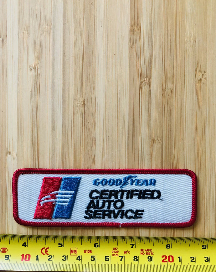 Vintage Goodyear Certified Auto Services Patch
