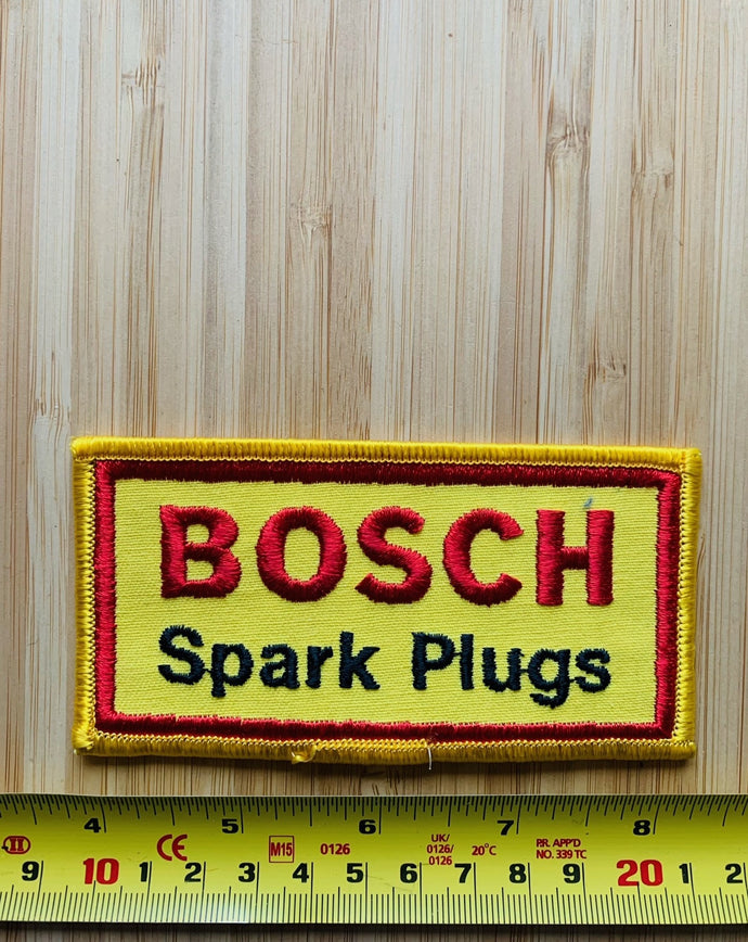 Vintage Bosch Spark Plug Patch