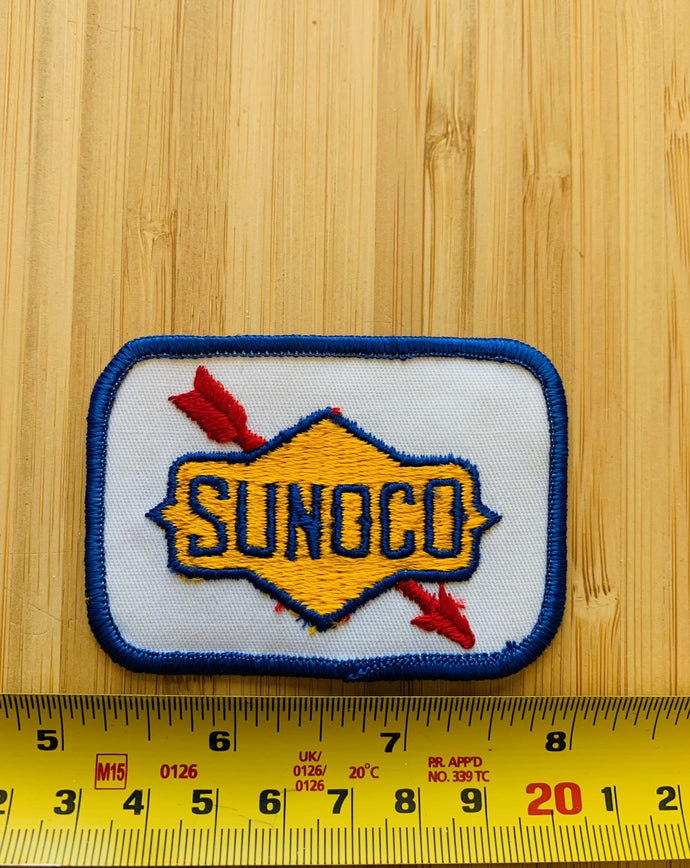 Vintage Sunoco Gas Station Patch
