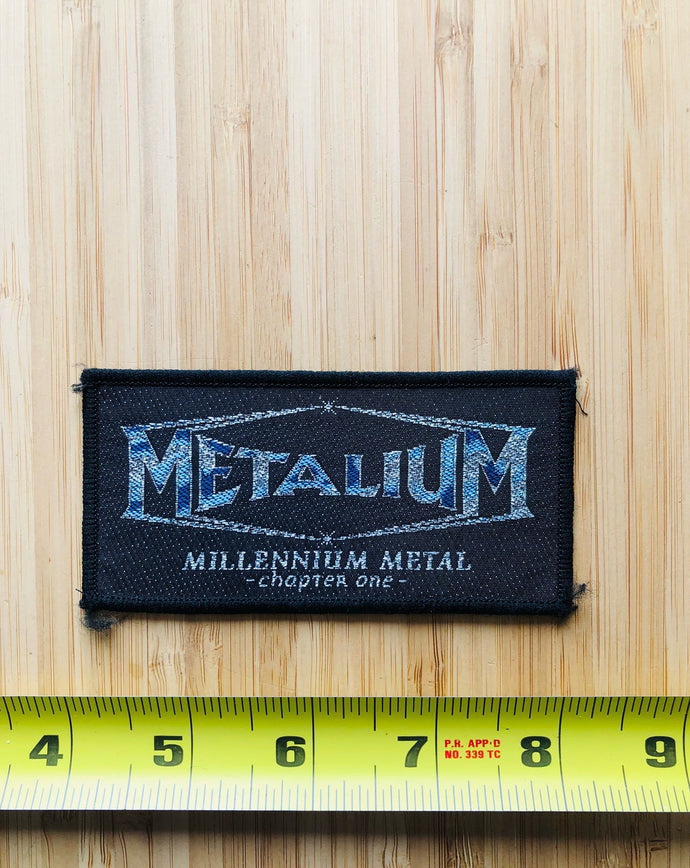 Metalium Millenium Metal Chapter One Vintage Patch