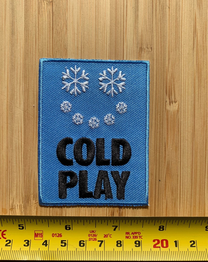 Cold Play Vintage Patch