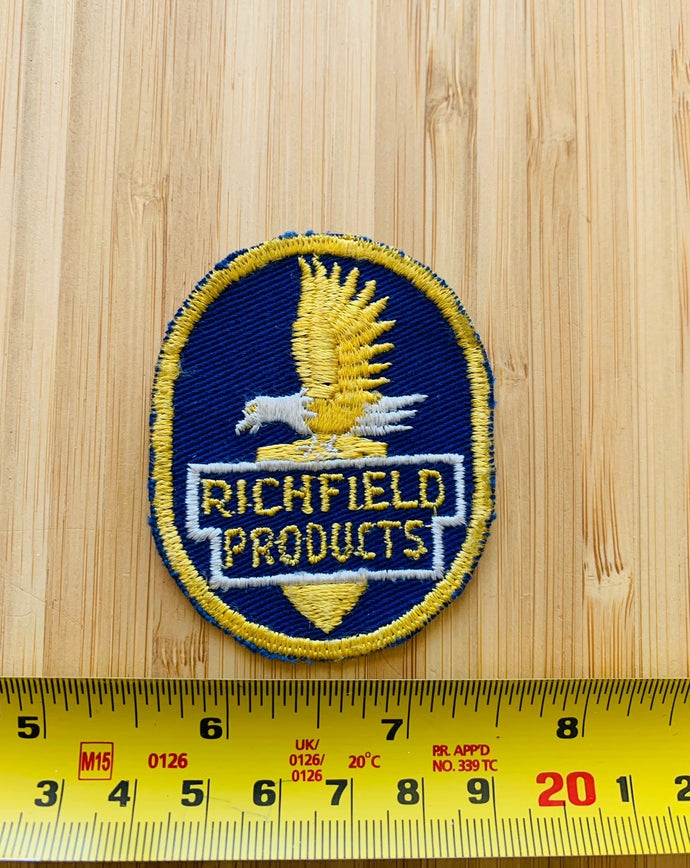 Vintage Richfield Products Gas Pump Patch