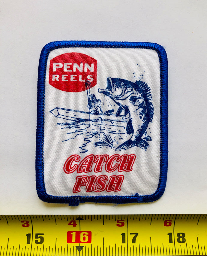 Vintage Penn Reels Fishing Patch