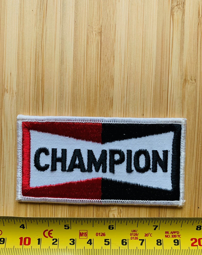 Vintage Champion Spark Plug Patch