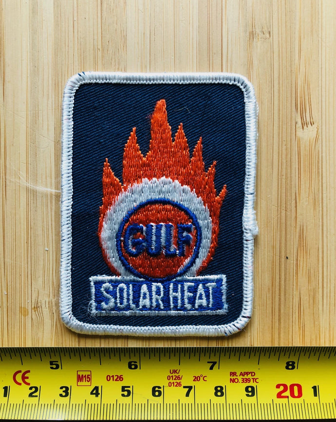 Vintage Gulf Solar Heat Patch
