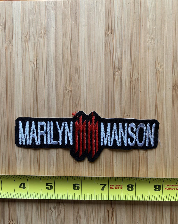 Marilyn Manson Vintage Patch