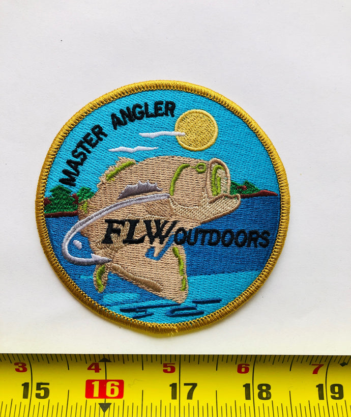 Vintage Master Angler FLW Outdoors Patch