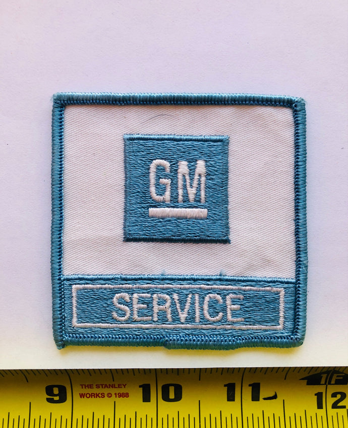 GM Service Dealership  Vintage Patch