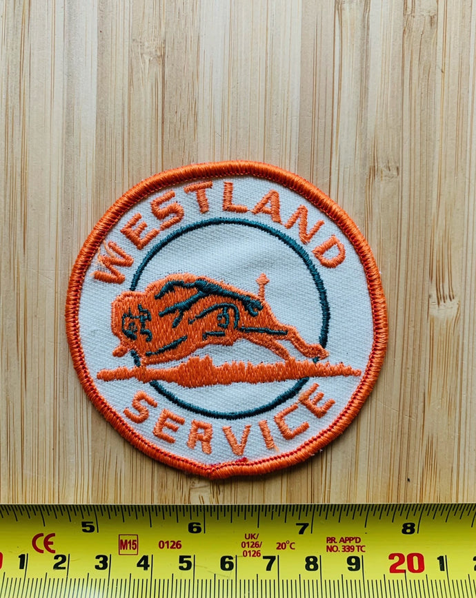Vintage Westland Service Gas Station Patch