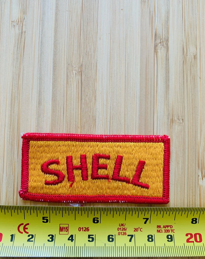 Vintage Shell Gas Station Patch