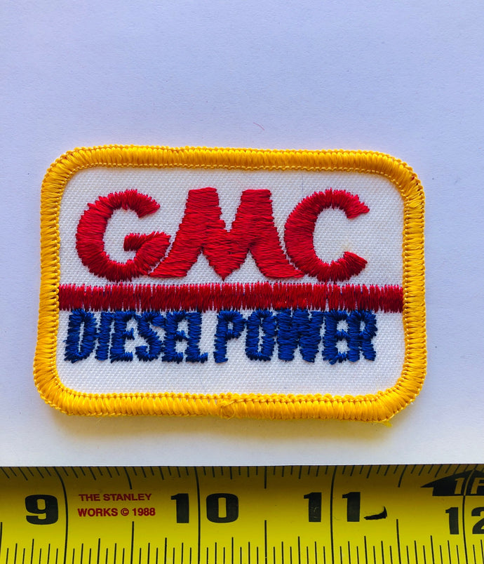 GMC GM Diesel Power Vintage Patch