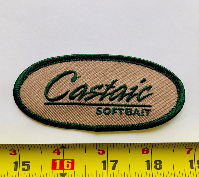 Castaic Fishing Soft Bait Vintage Patch