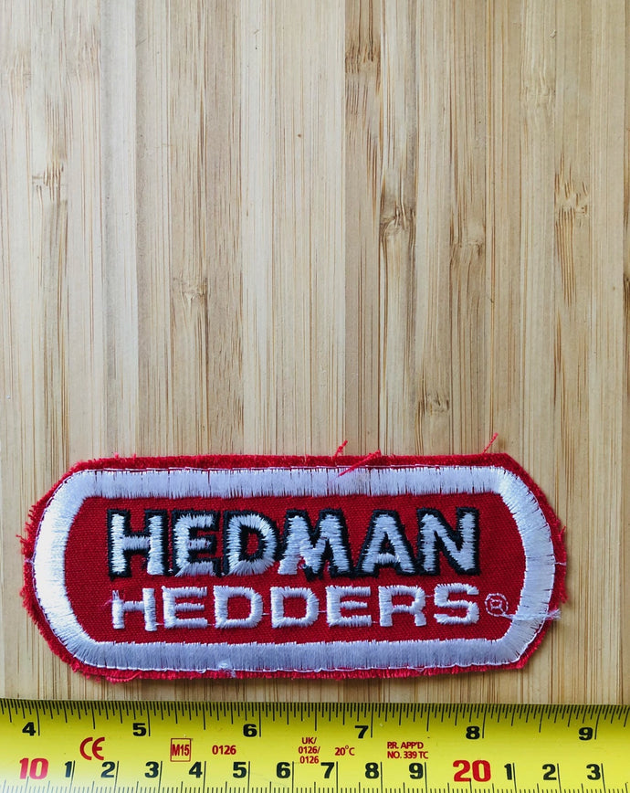 Vintage Hedman Hedders  Patch