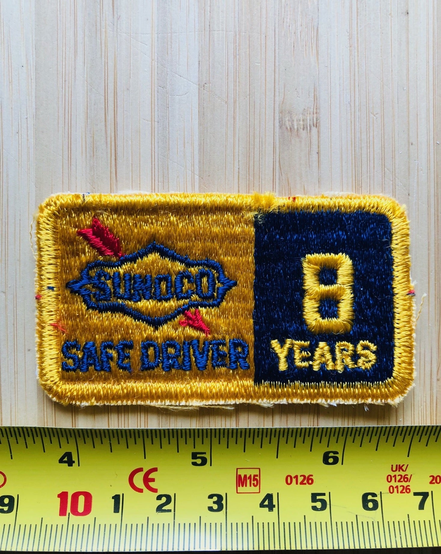 Vintage Sunoco Safe Driver 8 Years Patch – The VintagePatch