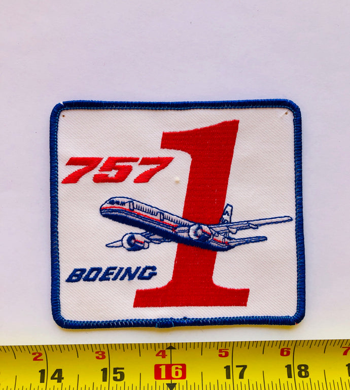 Vintage 1 Boeing 757 Airline Vintage Patch
