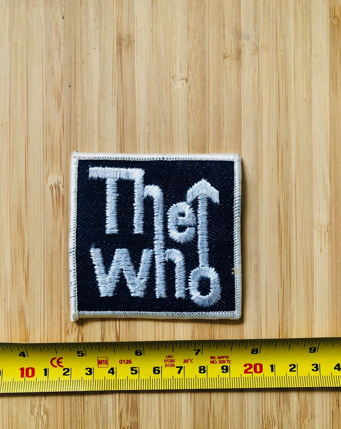 The Who Vintage Patch
