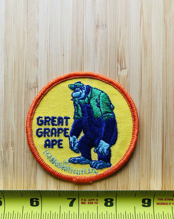 Vintage Patch Great Grape Ape