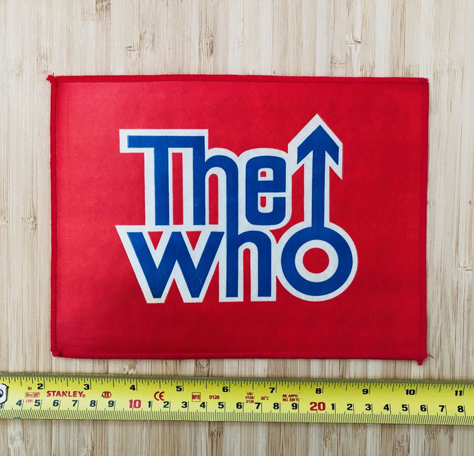 The Who Vintage Back Patch