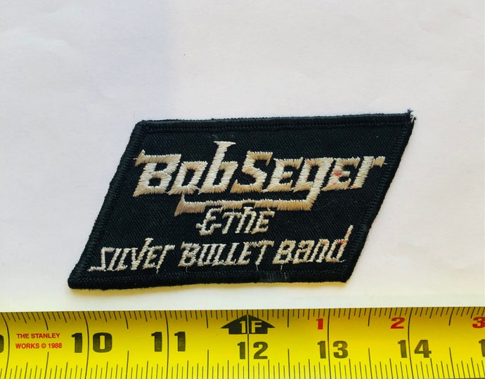 Bob Seger & The Silver Bullet Band Vintage Patch