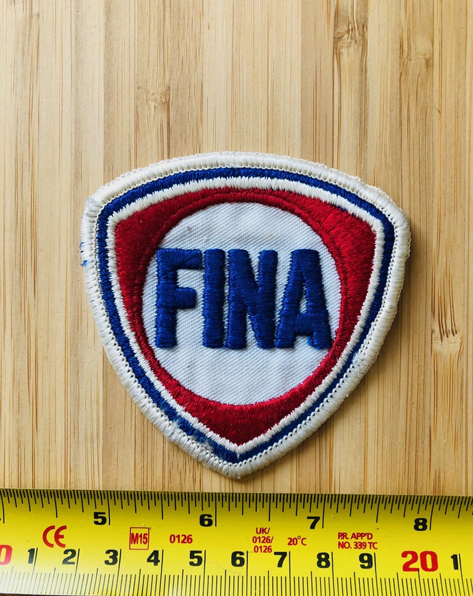 Vintage Fina Gas Station Patch