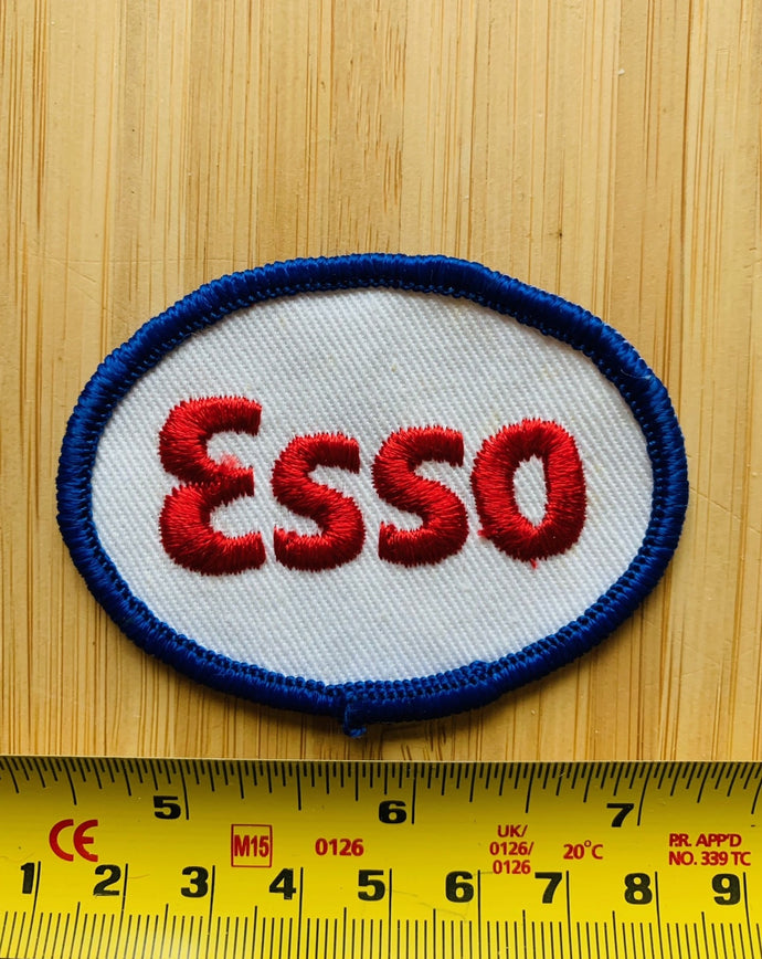 Vintage Esso Gas Station Patch