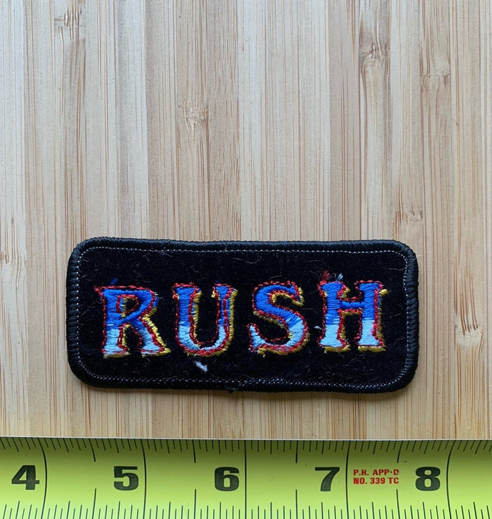 Rush Vintage Patch