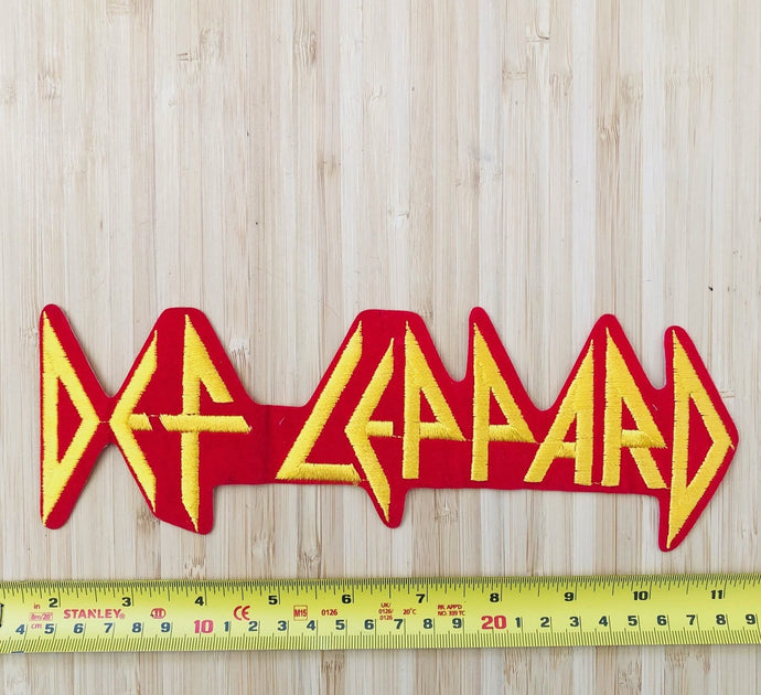 Def Leppard Vintage Back Patch
