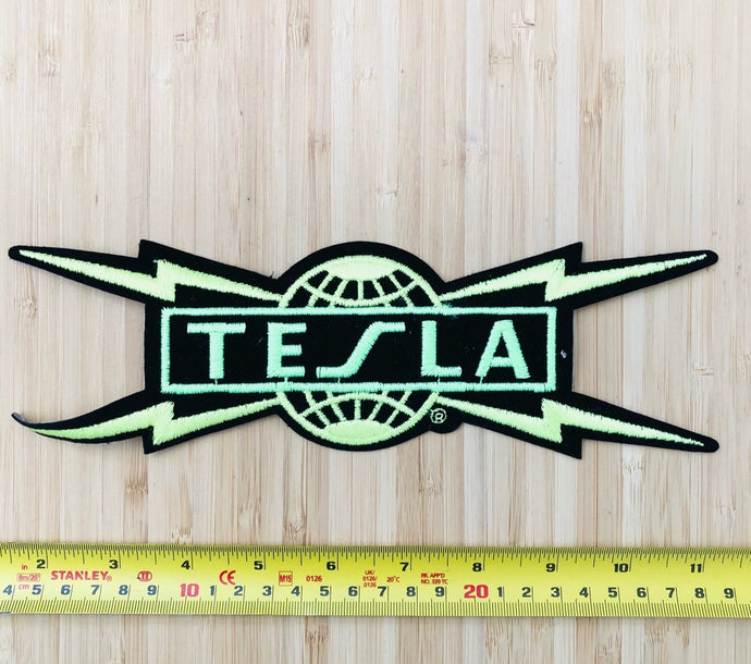 Tesla Back Vintage Patch