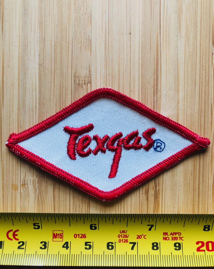 Vintage Texgas Gas Station Patch