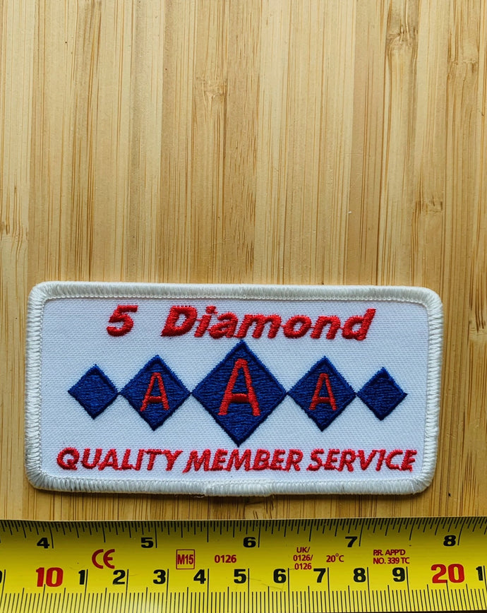 Vintage 5 Diamond AAA Patch
