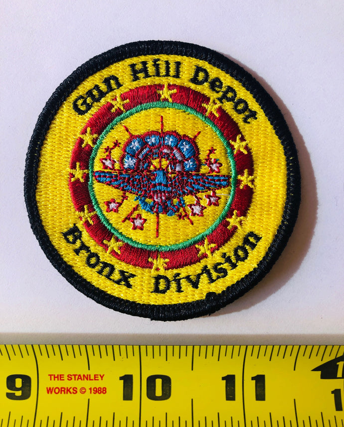 Gun Hill Depot Bronx Division Vintage Patch
