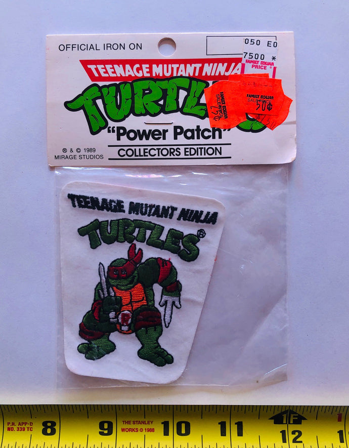 Raphael TMNT Vintage Patch
