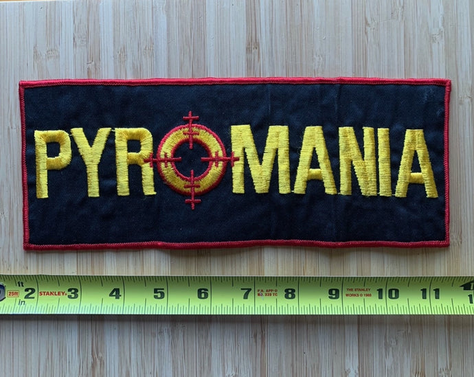 Pyromania Def Leppard Vintage Back Patch