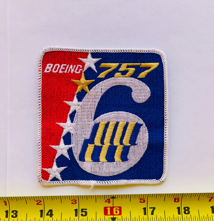 Vintage Boeing 757 Airline Vintage Patch