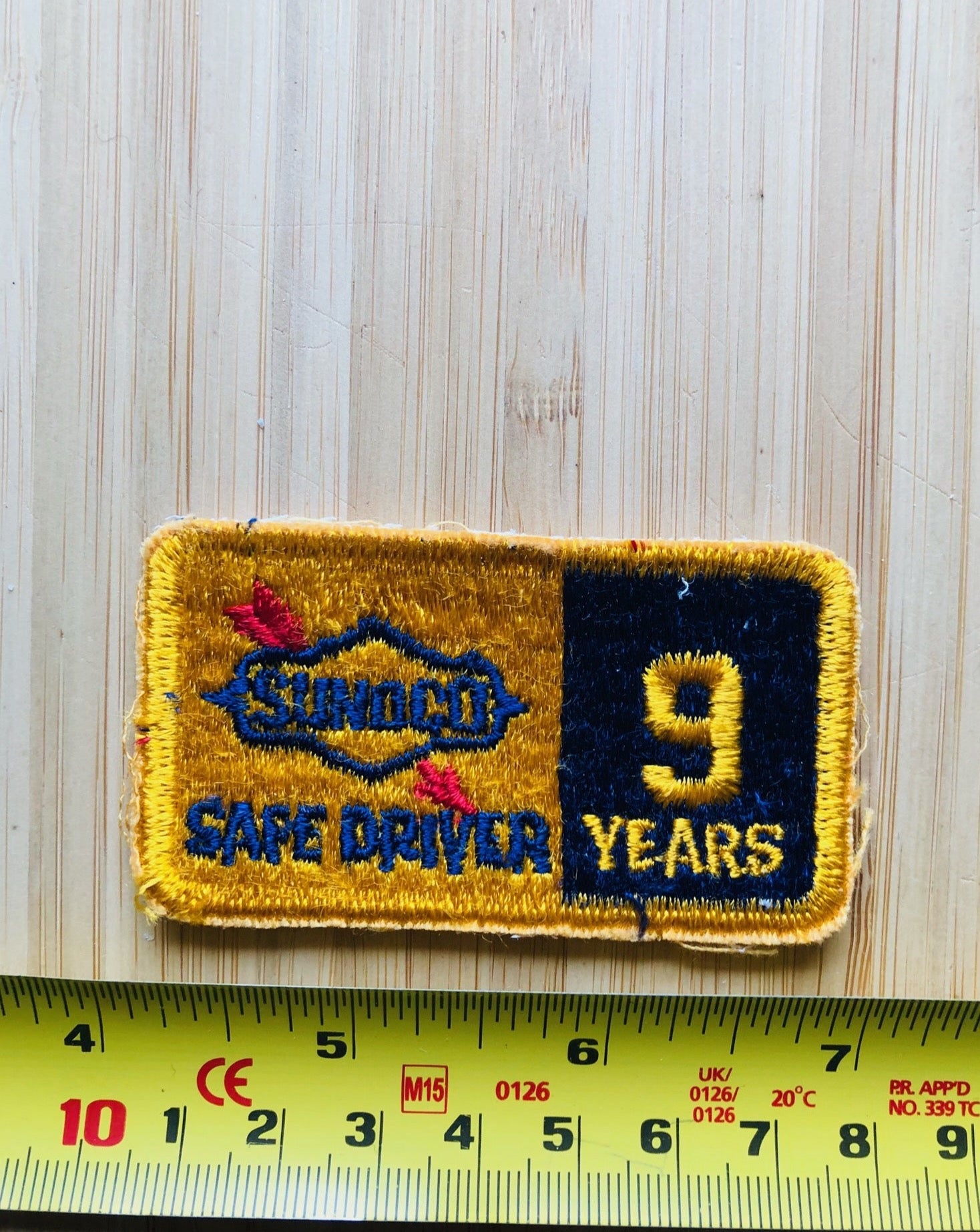 Vintage Sunoco Safe Drive 9 Years Patch – The VintagePatch