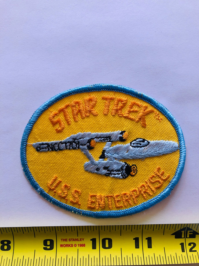 Star Trek USS Enterprise Vintage Patch