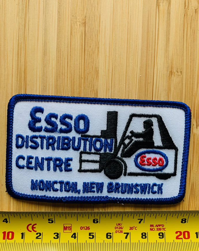 Vintage Esso Distribution Centre Patch